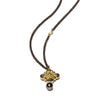 Clover Hematite Pendant Necklace